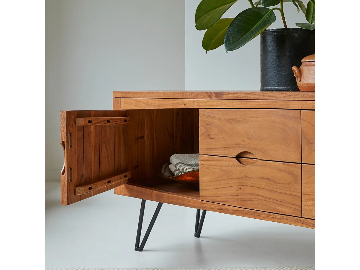 TV-Schrank aus Akazienholz 180 Bonnie