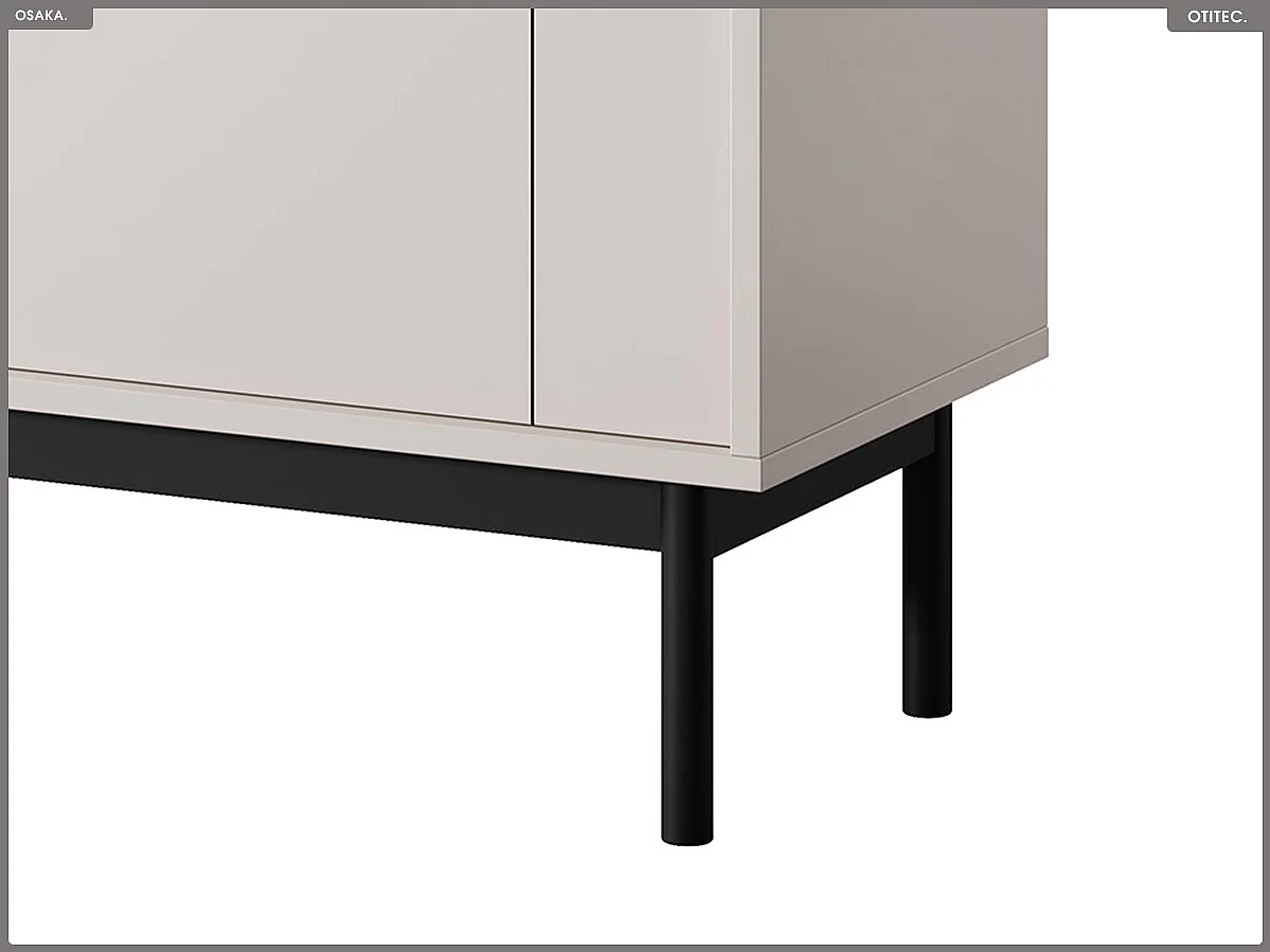 Meuble TV – L.154 x H.56 x P.39 cm – OSAKA