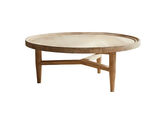 Tavolino in legno di teak 90 Milla