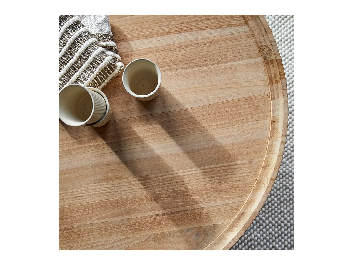 Couchtisch aus Teakholz 90 Milla