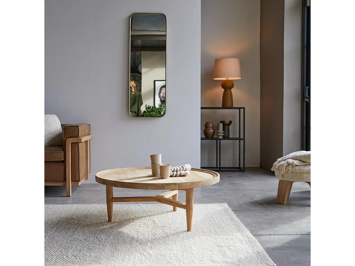 Couchtisch aus Teakholz 90 Milla