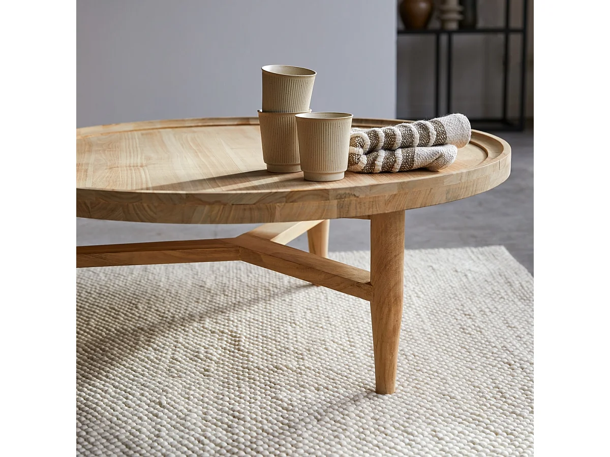 Couchtisch aus Teakholz 90 Milla