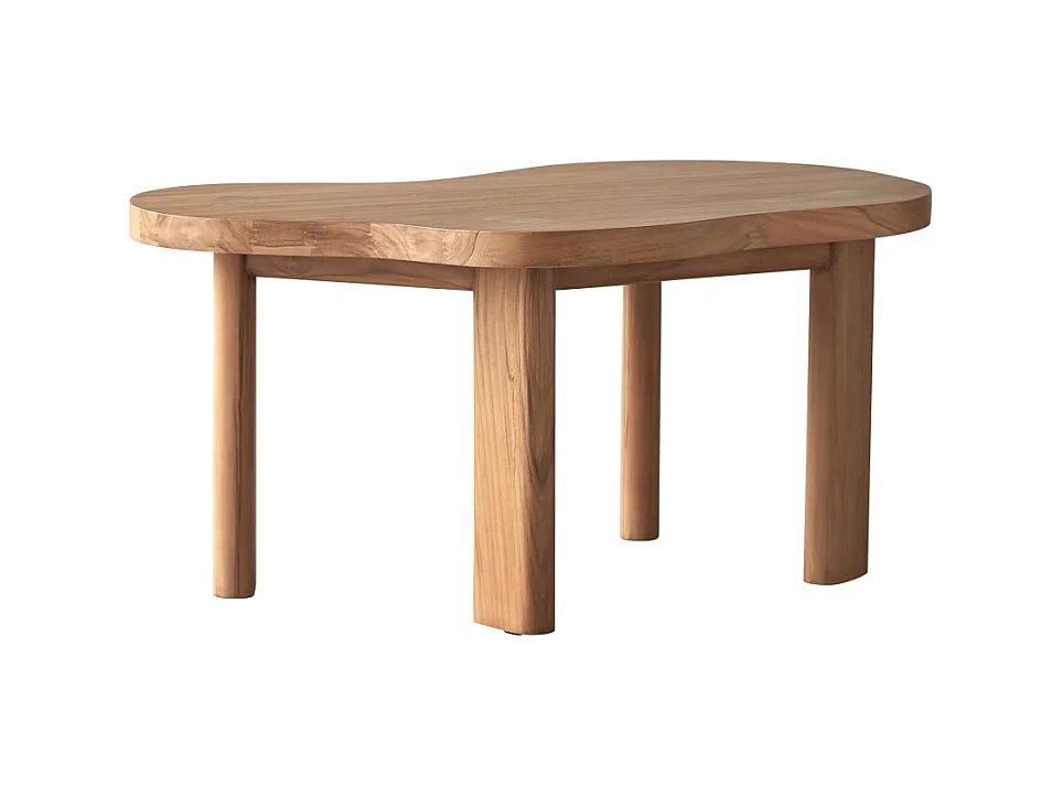 Table basse en bois de teck 90x60 Lothaire