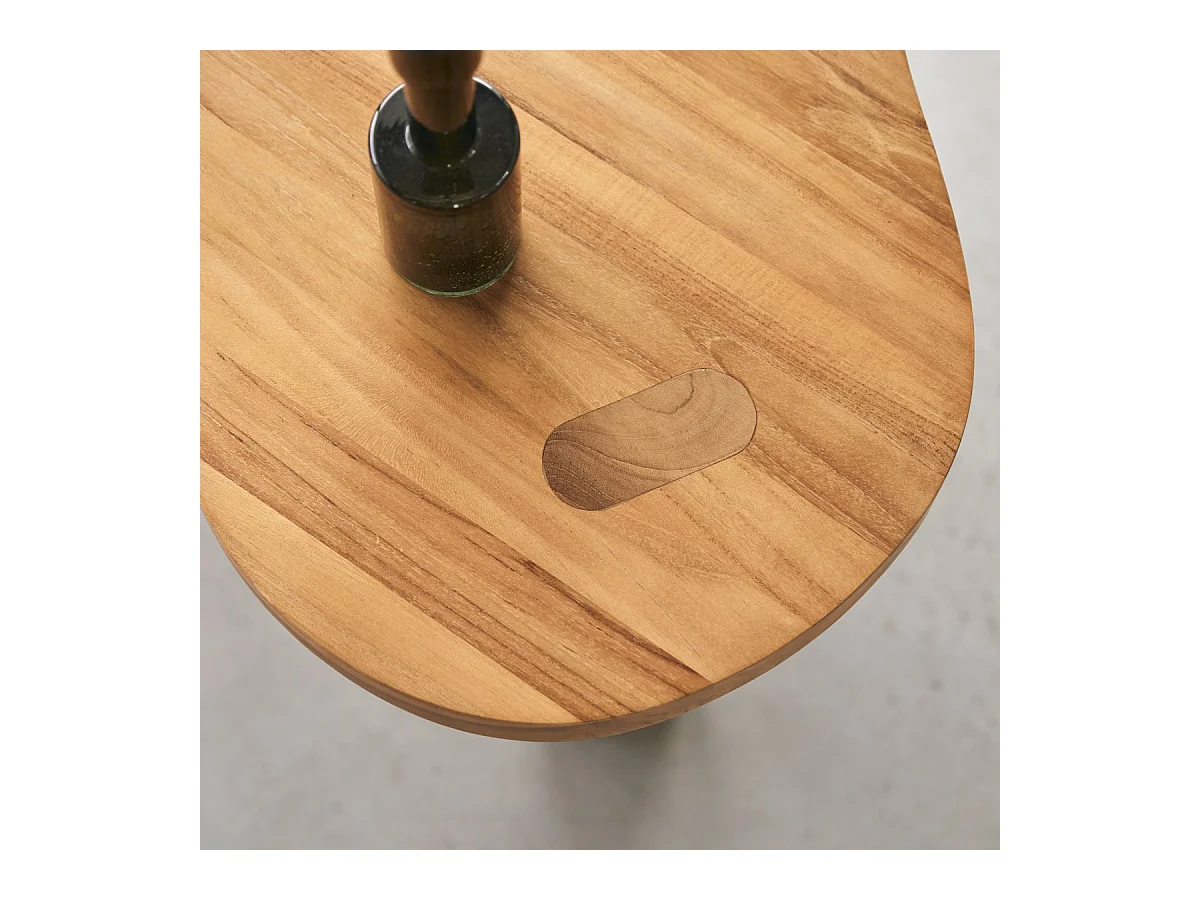 Table basse en bois de teck 90x60 Lothaire