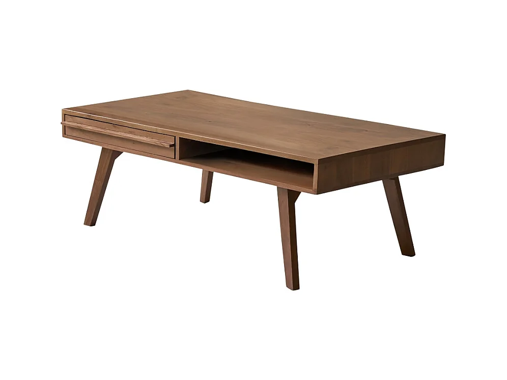 Couchtisch Niels aus massivem Akazienholz 115 cm