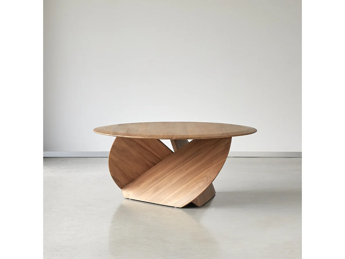 Tavolino in legno di teak 96,5 Gonzague