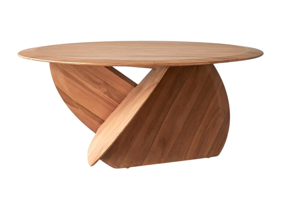 Tavolino in legno di teak 96,5 Gonzague