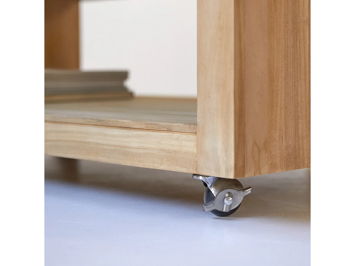 Tavolino in legno di teak 110x60 Anoa