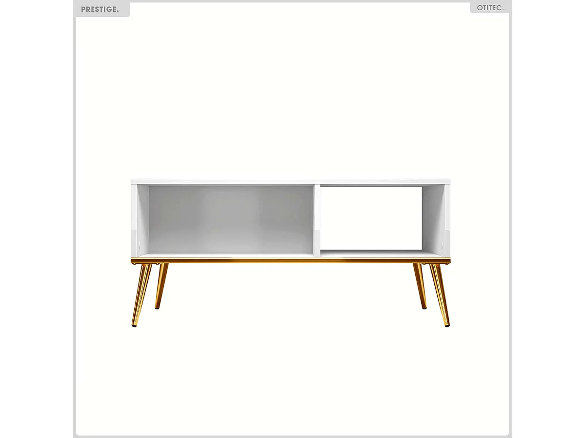 Table Basse - H.42 x L.90 x P.60 cm - PRESTIGE