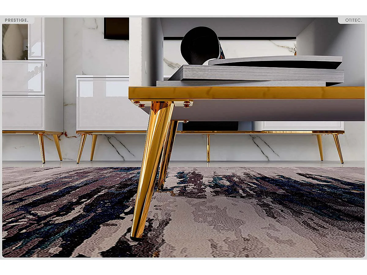 Table Basse - H.42 x L.90 x P.60 cm - PRESTIGE