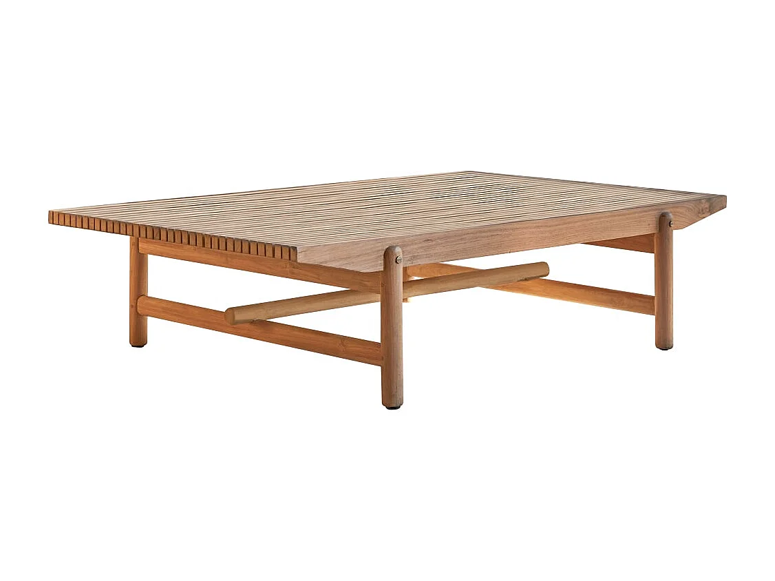 Couchtisch Fado aus massivem Teakholz