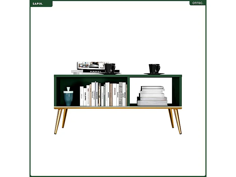 Table Basse - H.42 x L.90 x P.60 cm - SAPIN