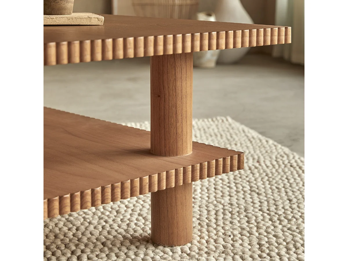 Couchtisch Mollie aus Mindiholz 100 x 100