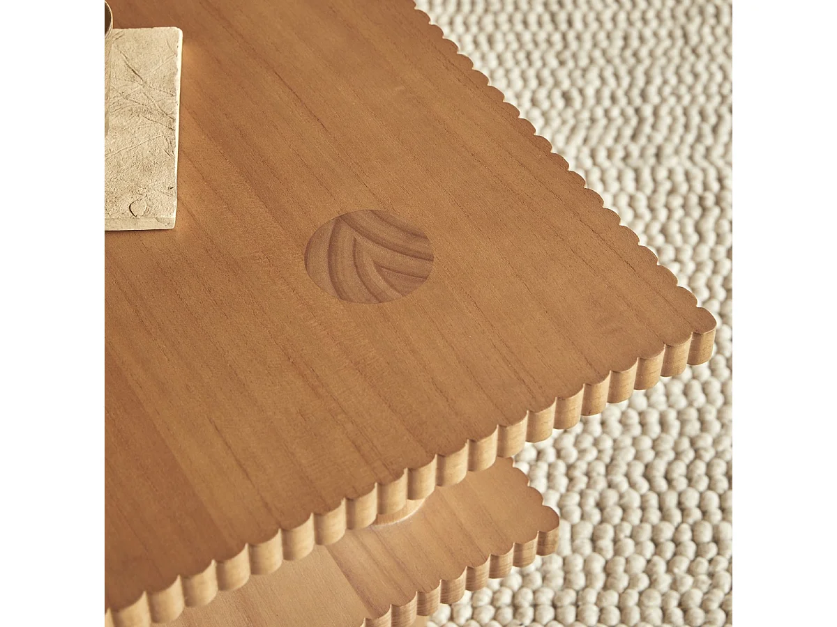 Couchtisch Mollie aus Mindiholz 100 x 100