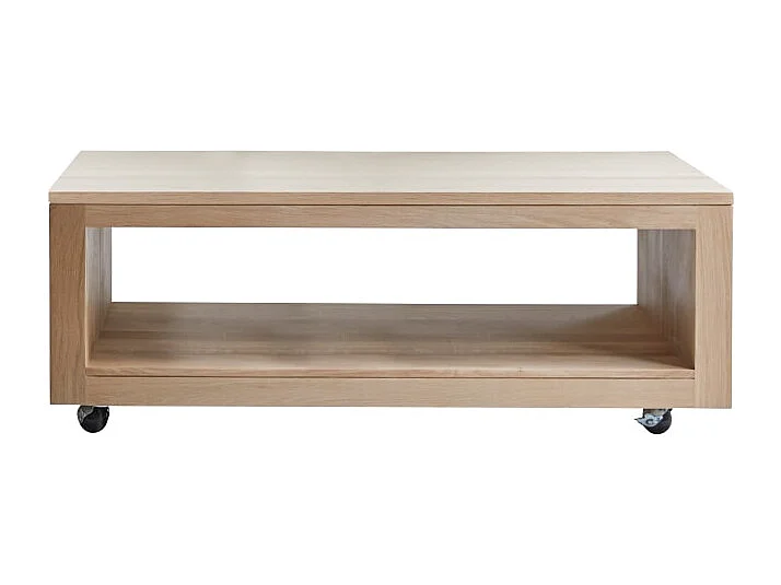 Tavolo basso in legno di quercia senza nodi 110x60 Anoa