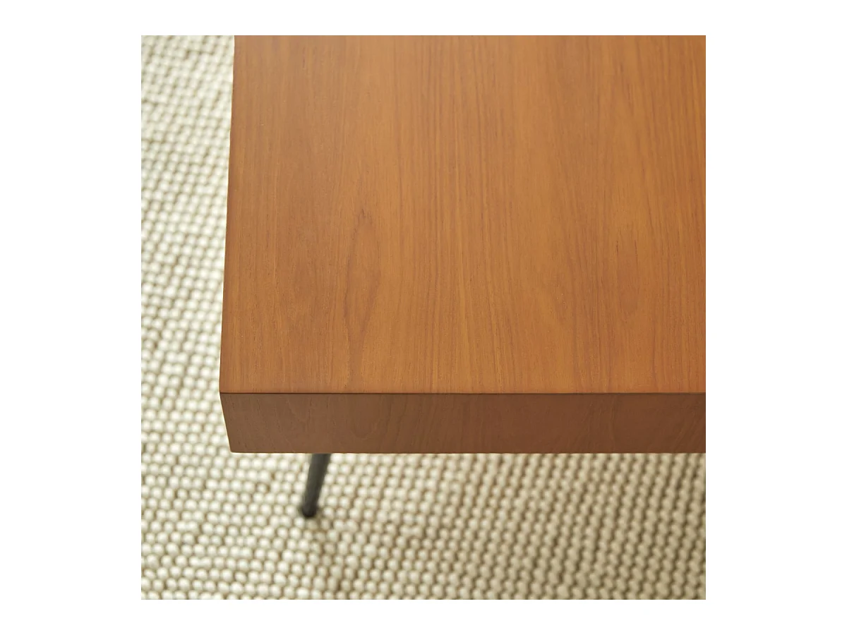 Tavolino in legno di teak 135x65 Simen