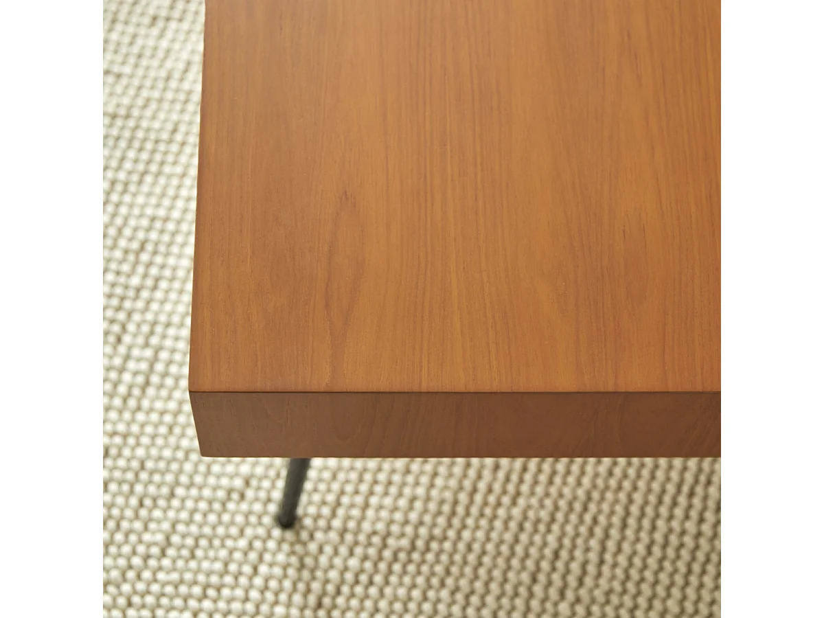 Couchtisch aus Teakholz 135x65 Simen