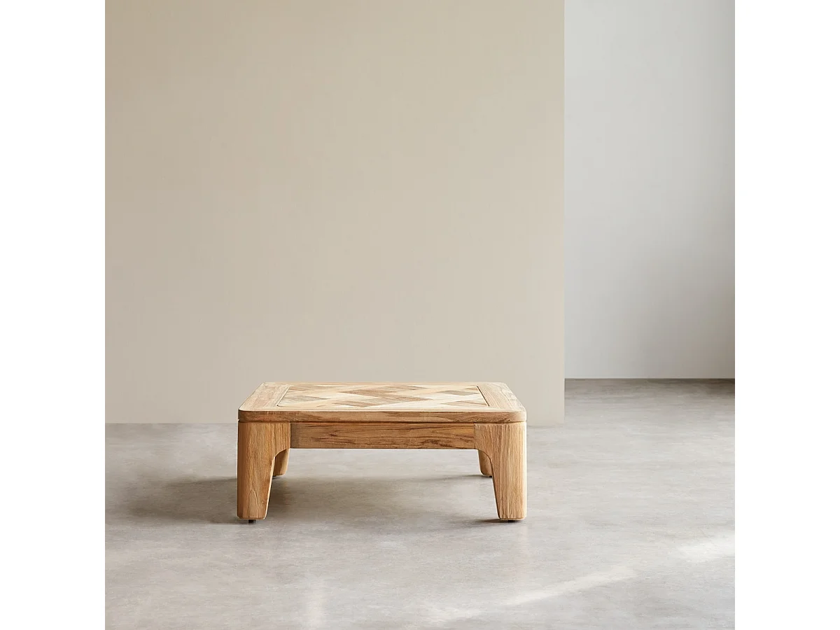 Tavolino in legno di teak 80 Ruth