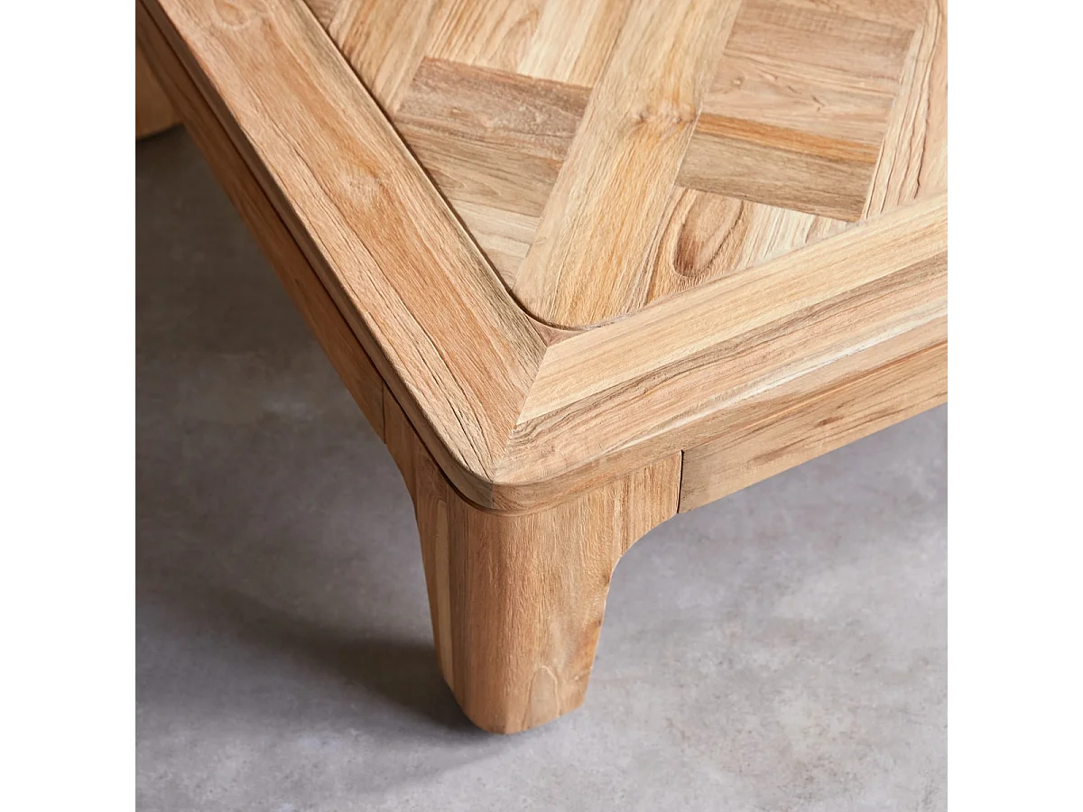 Tavolino in legno di teak 80 Ruth