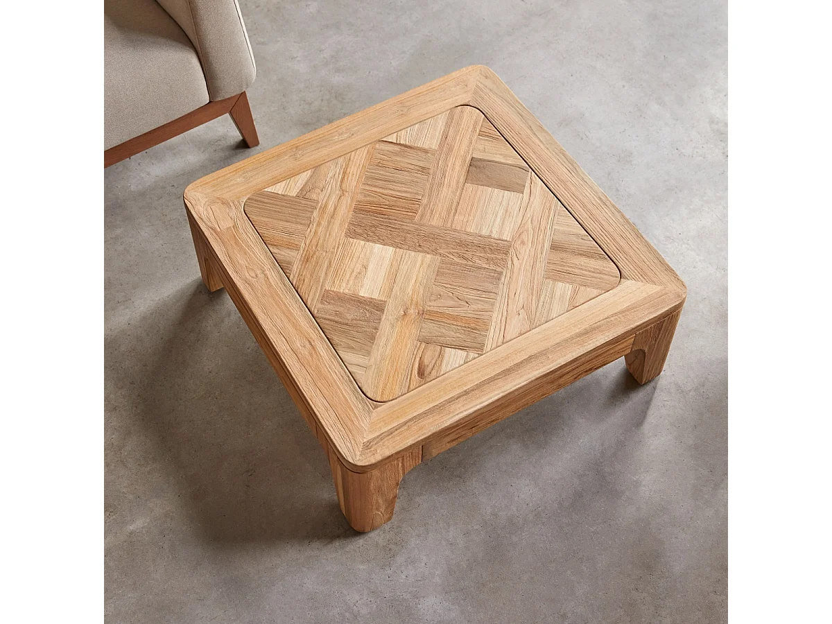Tavolino in legno di teak 80 Ruth
