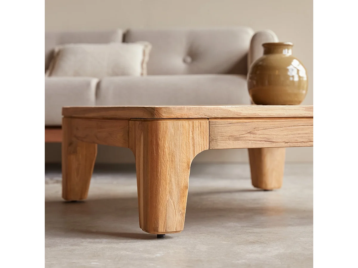 Tavolino in legno di teak 80 Ruth