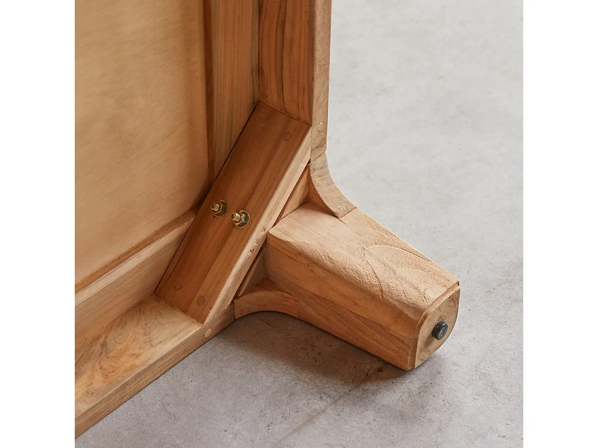 Tavolino in legno di teak 80 Ruth