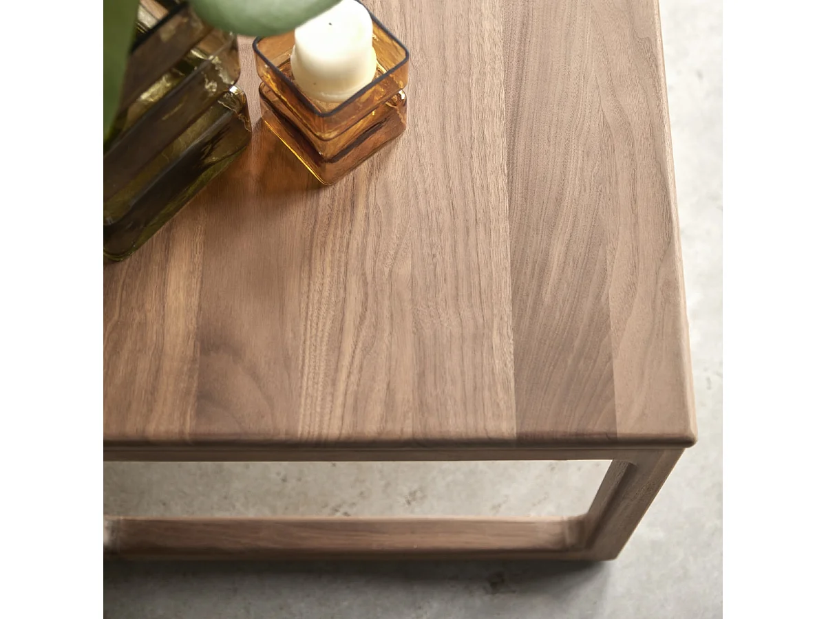 Tavolino in noce massello 100x56 Arto