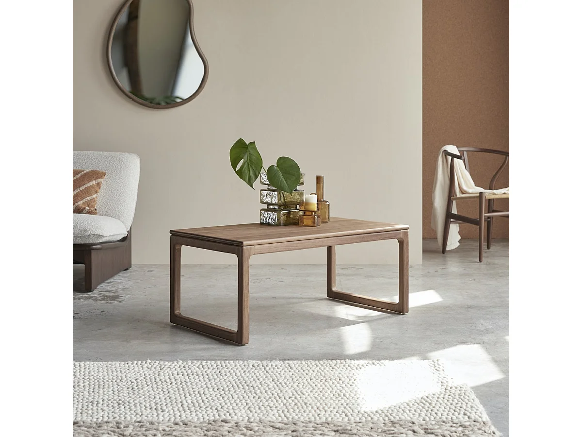 Tavolino in noce massello 100x56 Arto