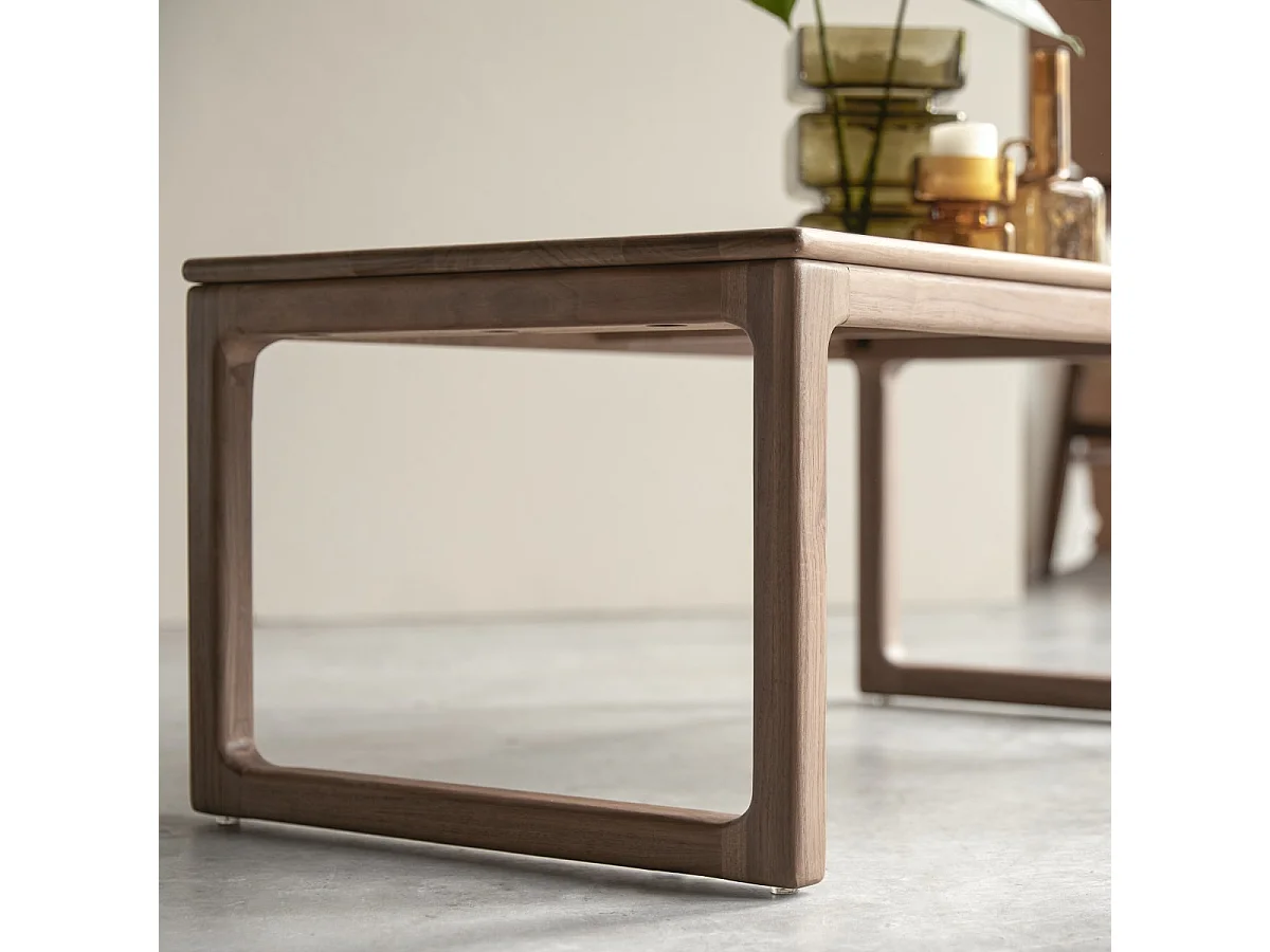 Tavolino in noce massello 100x56 Arto