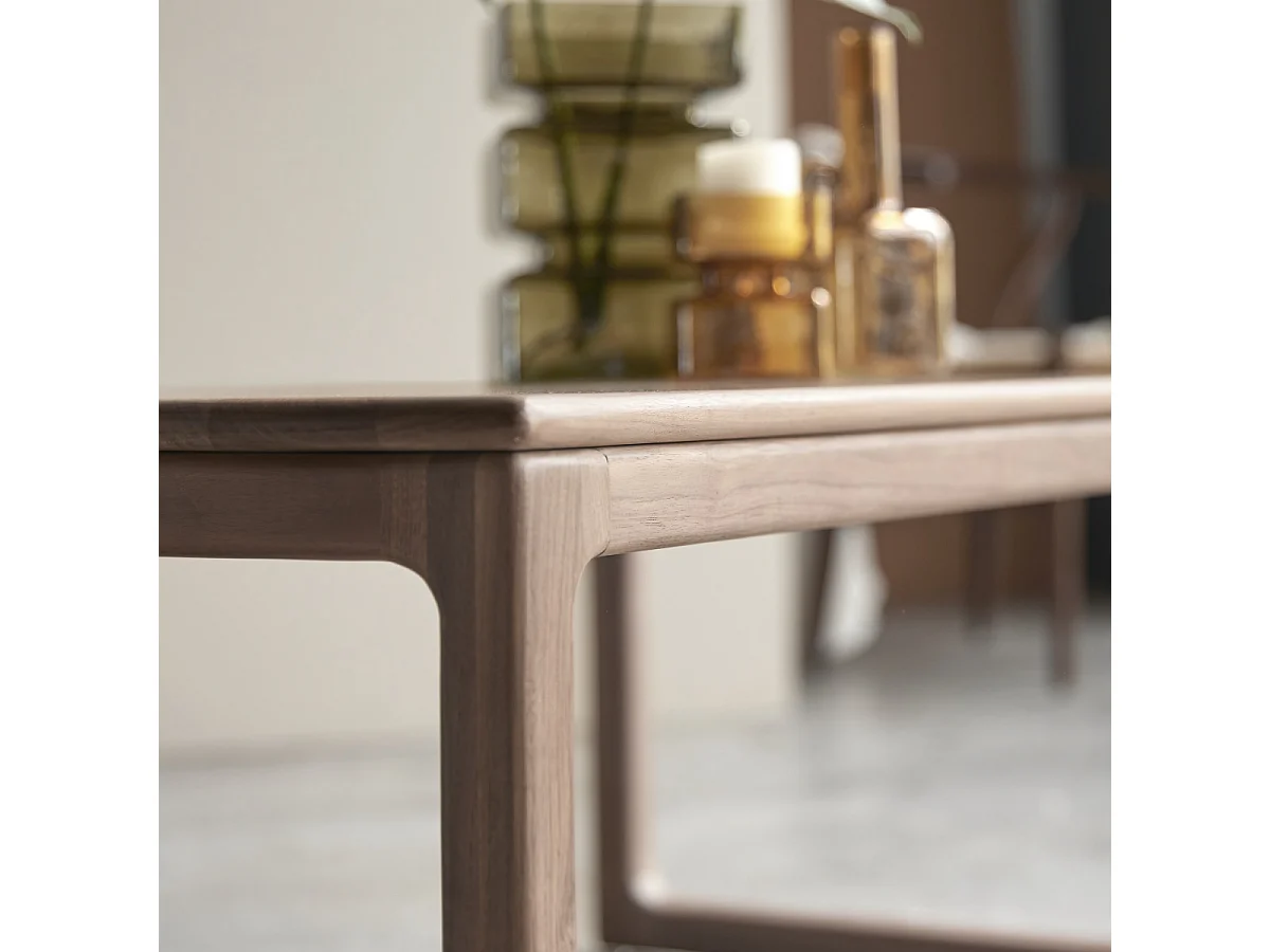 Tavolino in noce massello 100x56 Arto