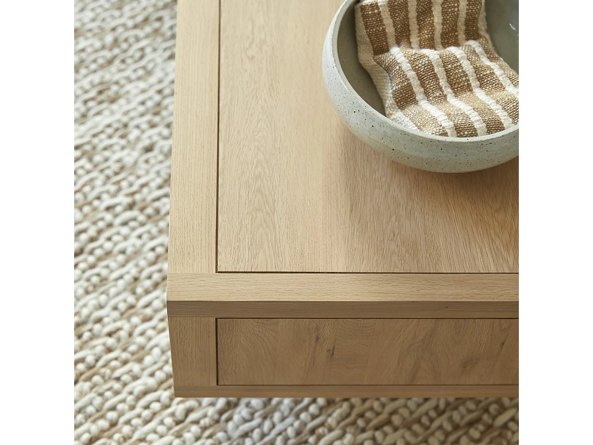 Tavolino in legno di quercia 120 x 50 Jonàk