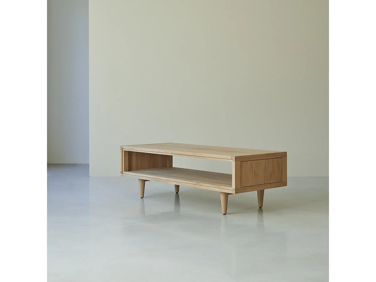 Tavolino in legno di quercia 120 x 50 Jonàk