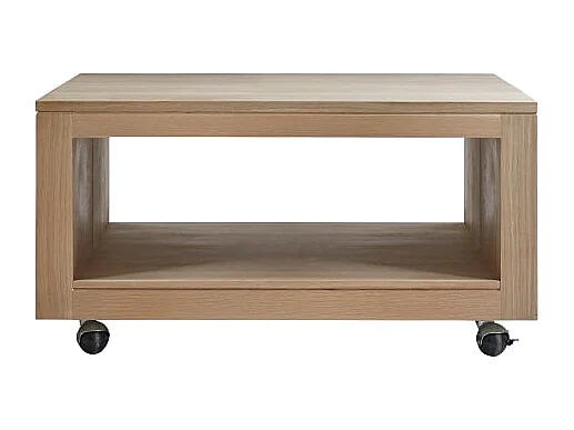 Couchtisch aus Eichenholz ohne Knoten 80 Anoa