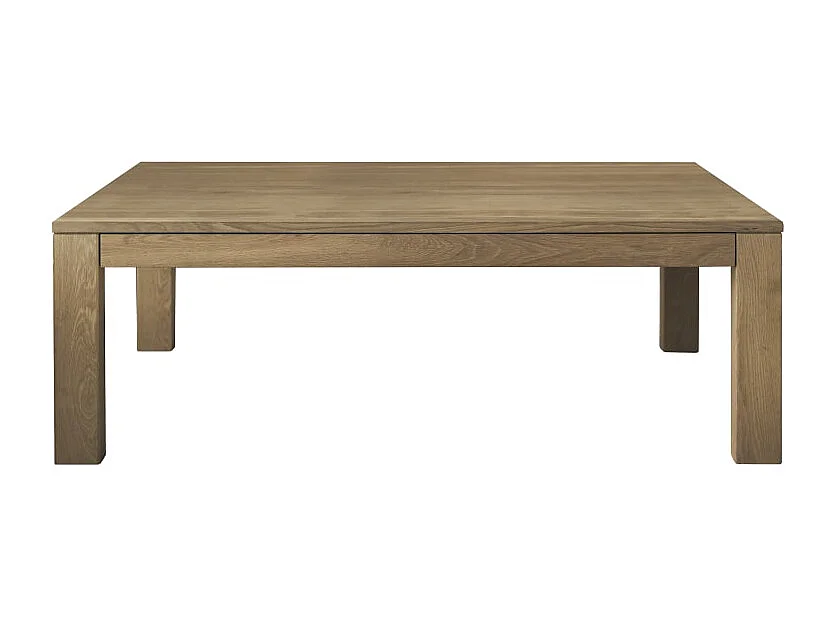 Tavolo in legno di rovere massello 125x125 Eden