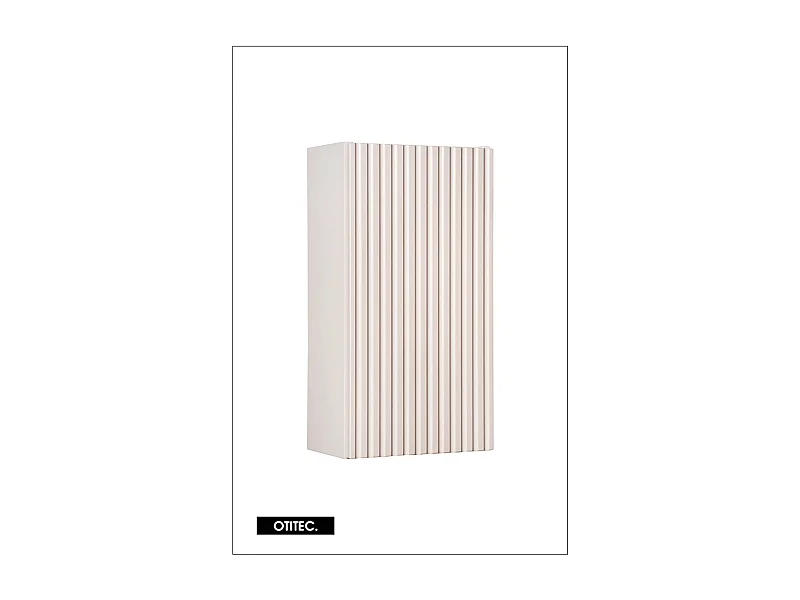 Meuble sous vasque de 30 cm - Cachemire Mat - 1 porte - VOLTA