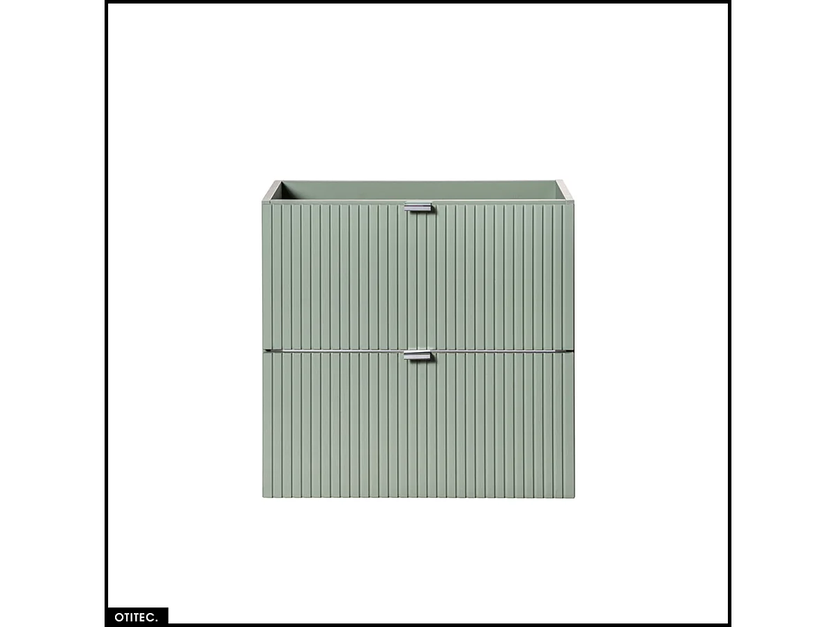 Meuble sous vasque - 60 cm - 2 tiroirs - ROSEAU