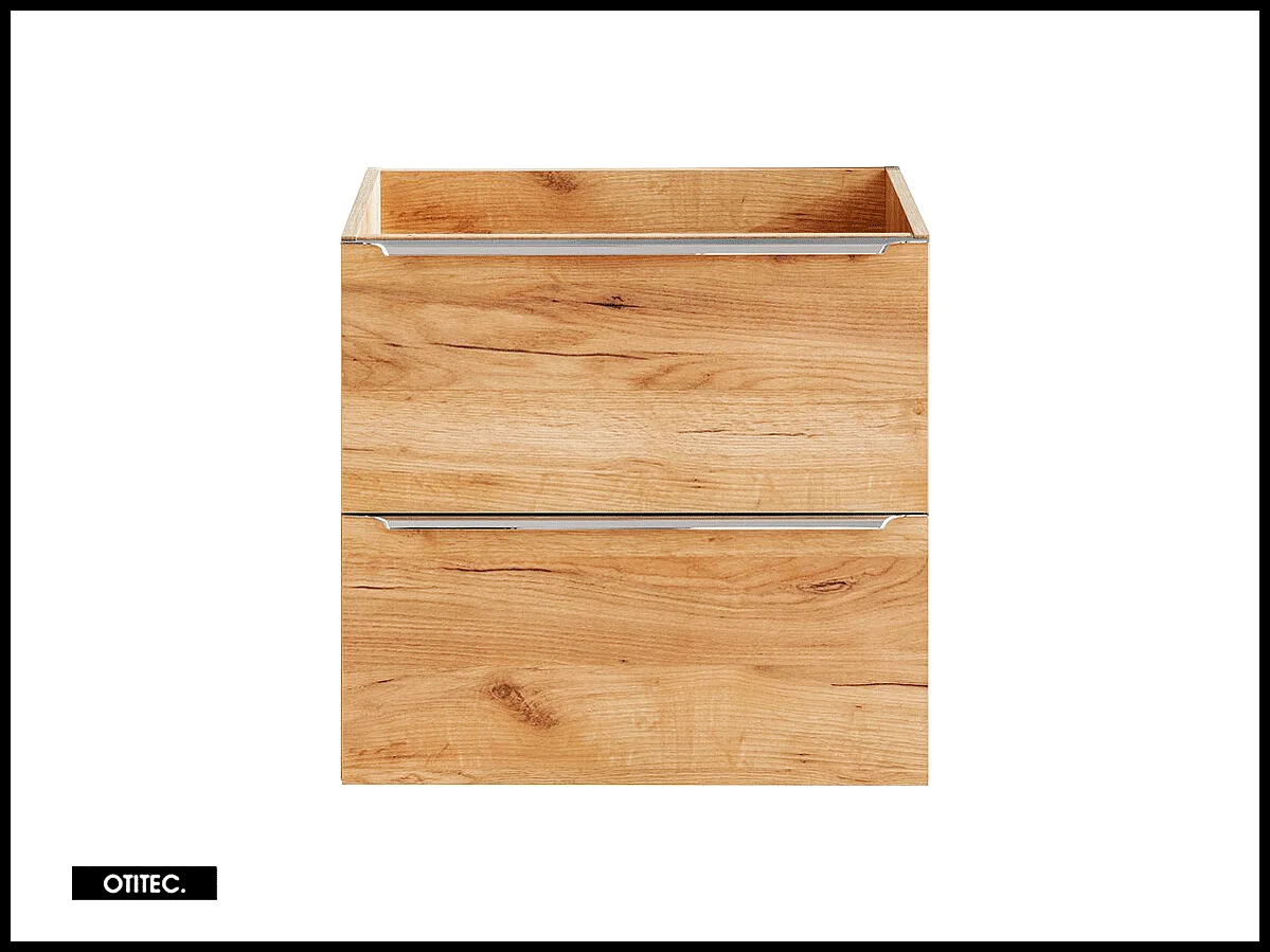 Meuble sous vasque de 60 cm - Oak - 2 tiroirs - LISOA