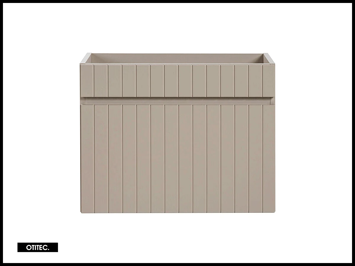 Meuble sous vasque de 60 cm - Cachemire Mat - 1 tiroir - MINO