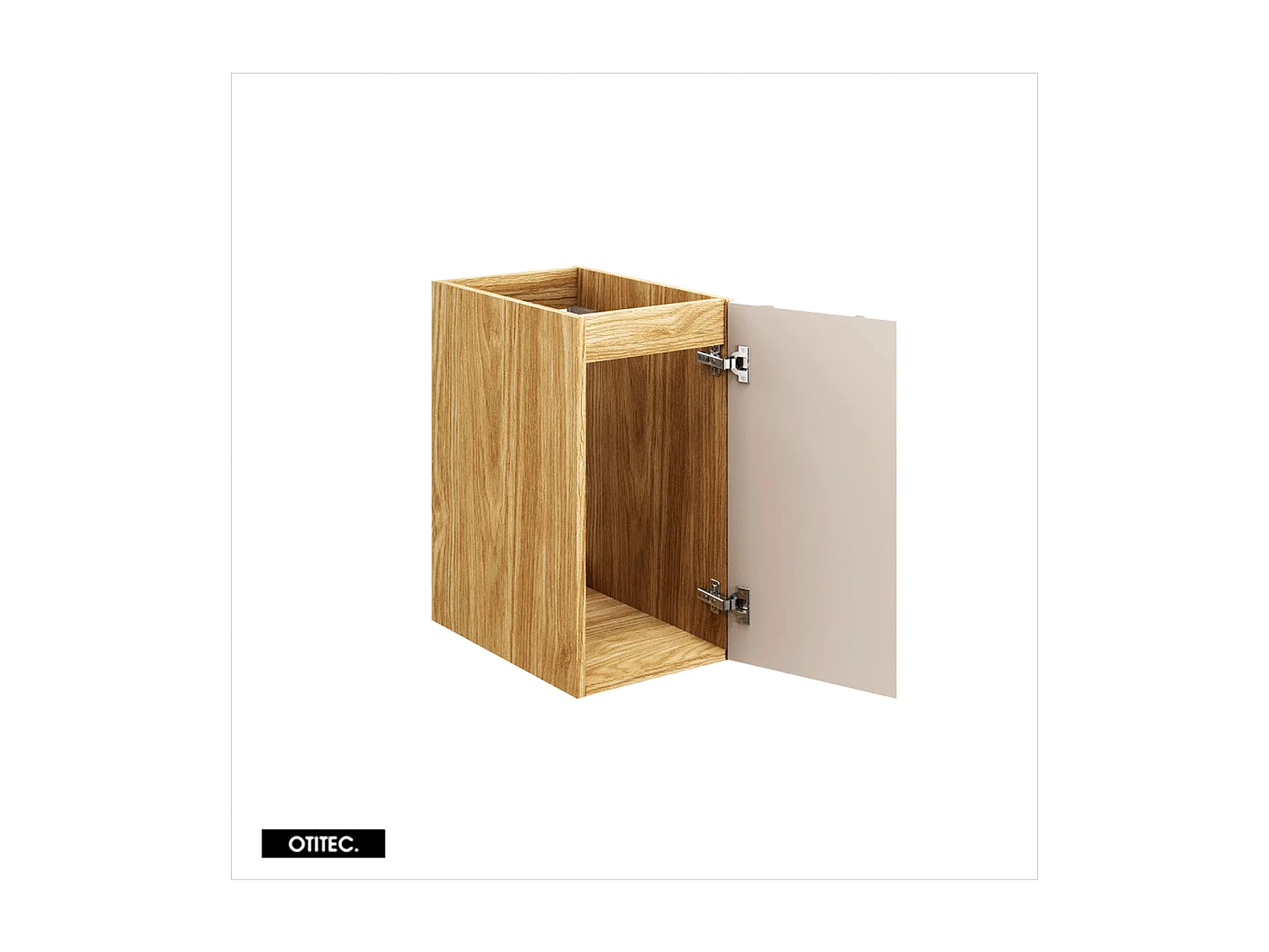 Meuble sous vasque de 30 cm - Beige - 1 porte - SEA