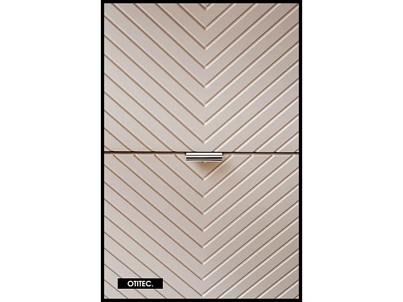 Meuble sous vasque de 60 cm - 2 tiroirs - DANO