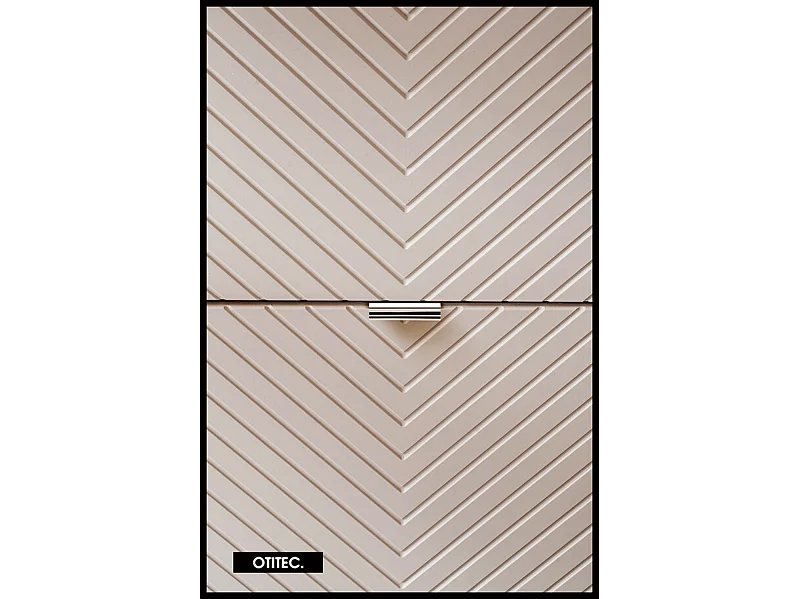 Meuble sous vasque de 60 cm - 2 tiroirs - DANO