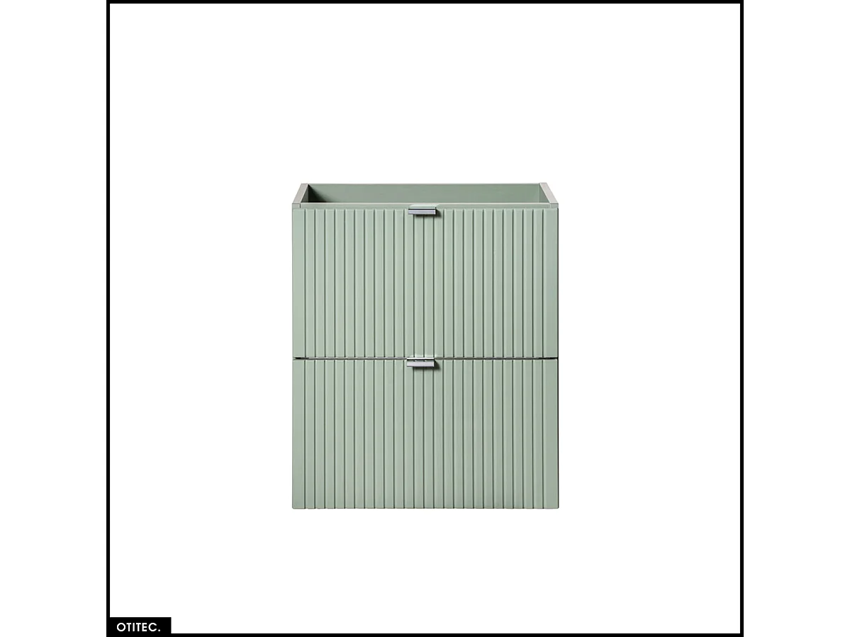 Meuble sous vasque - 50 cm - 2 tiroirs - ROSEAU