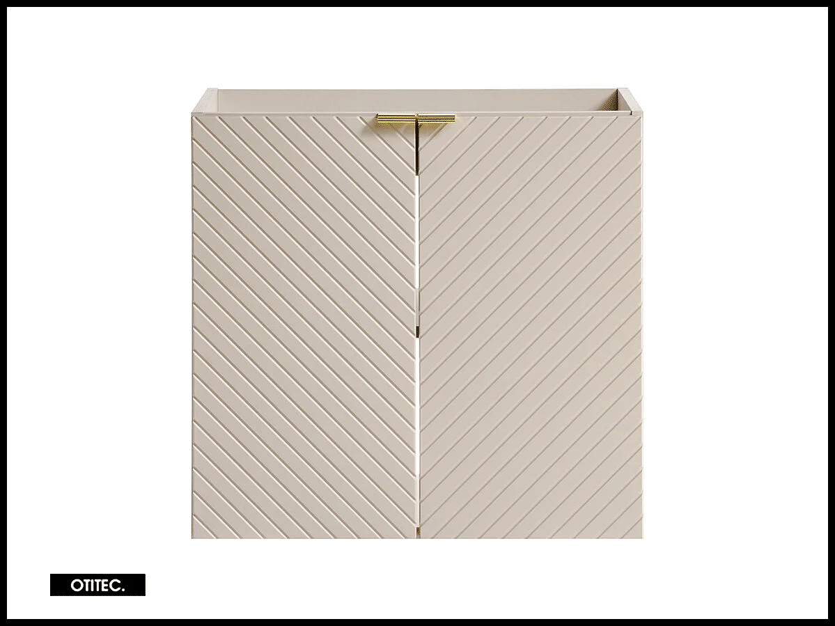 Meuble sous vasque de 60 cm - 2 portes - DANO