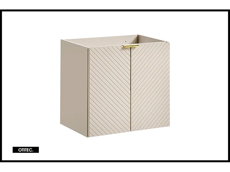 Meuble sous vasque de 60 cm - 2 portes - DANO