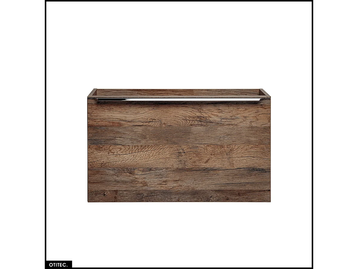 Meuble sous vasque - 60 cm - 2 tiroirs - BOLD OAK