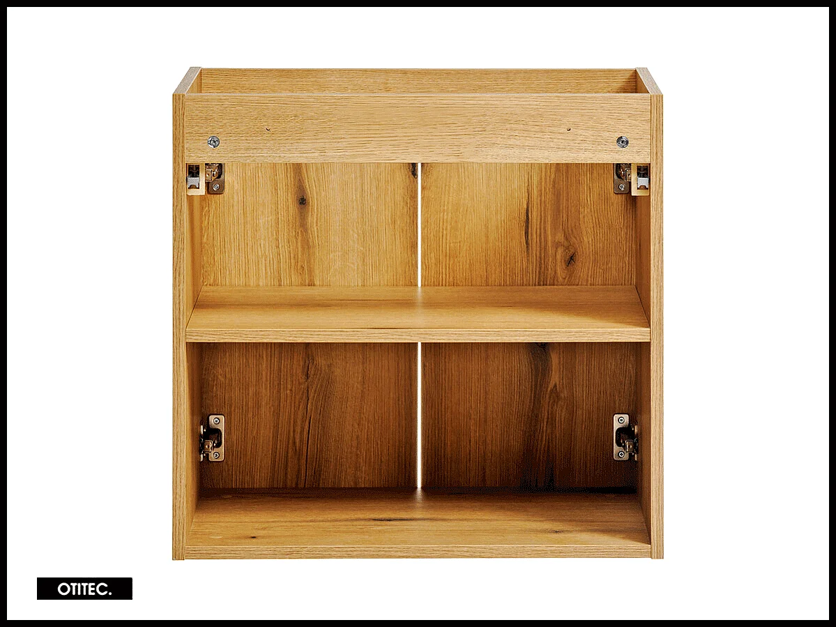 Meuble sous vasque de 60 cm - Oak - 2 portes - VOLTA