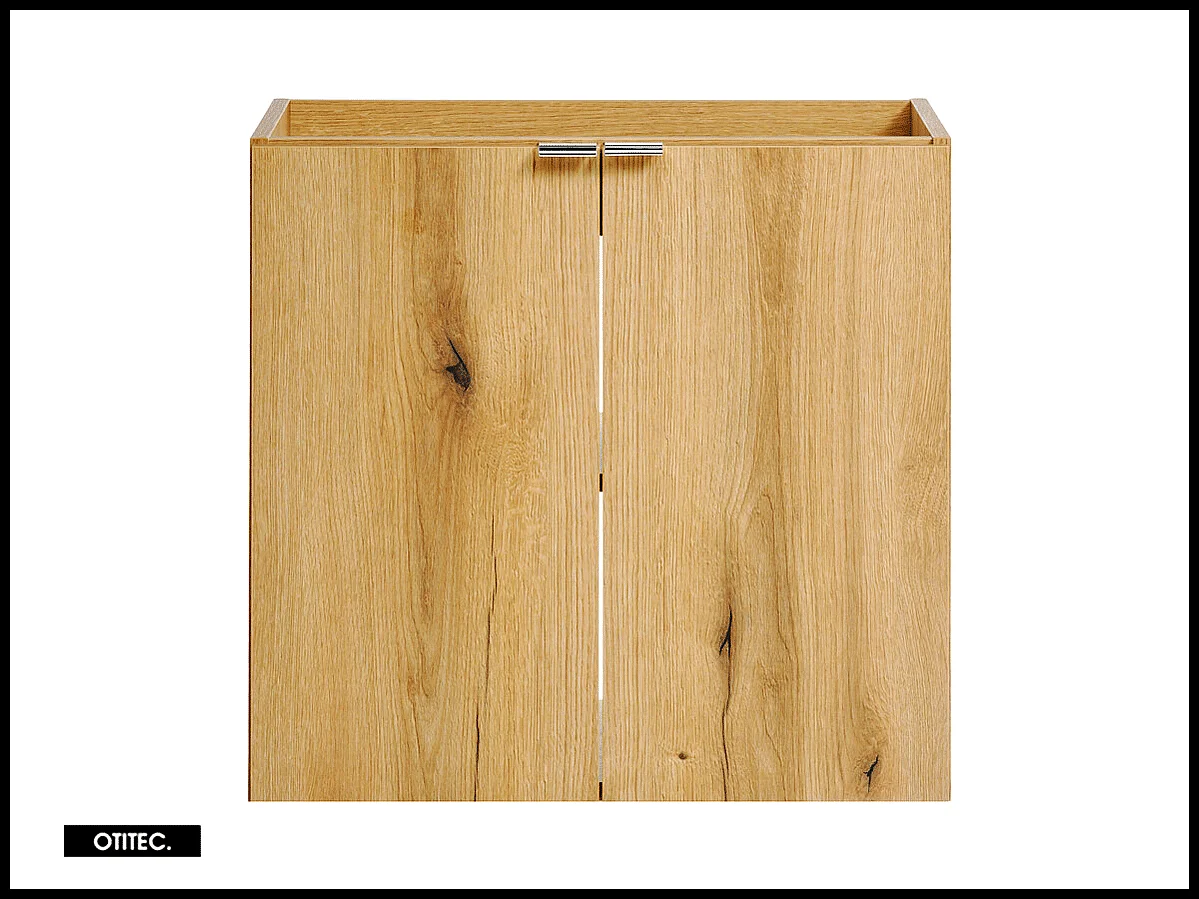 Meuble sous vasque de 60 cm - Oak - 2 portes - VOLTA