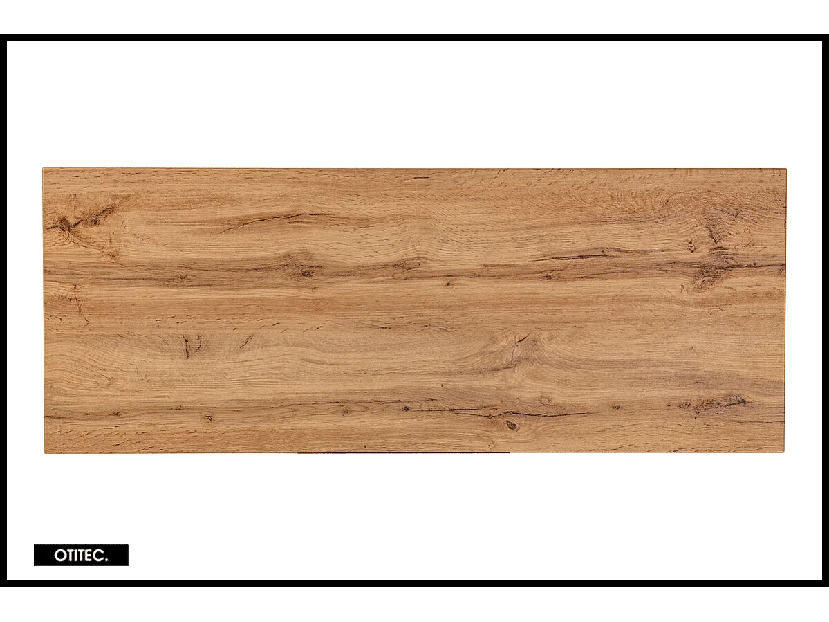 Meuble sous vasque de 80 cm - Oak - 2 tiroirs - LIVA
