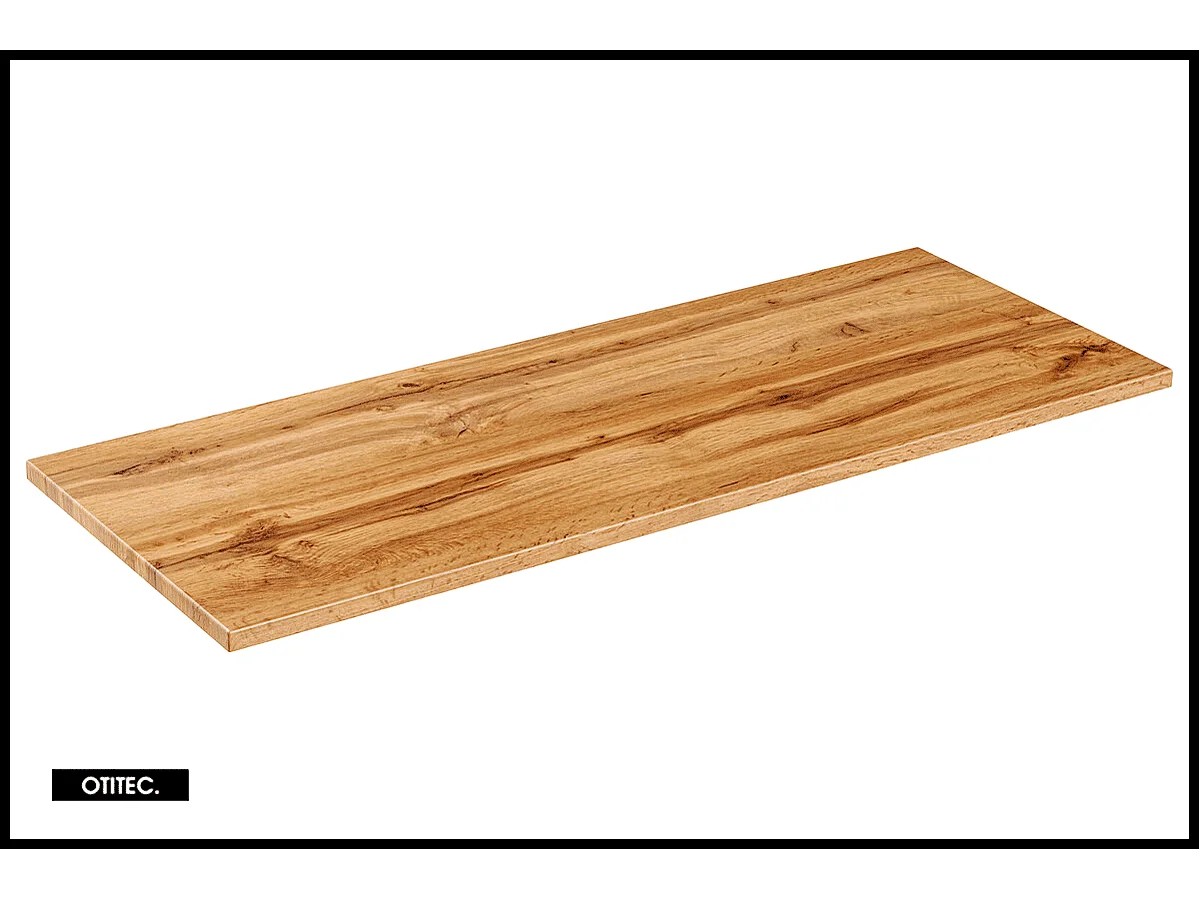 Meuble sous vasque de 80 cm - Oak - 2 tiroirs - LIVA