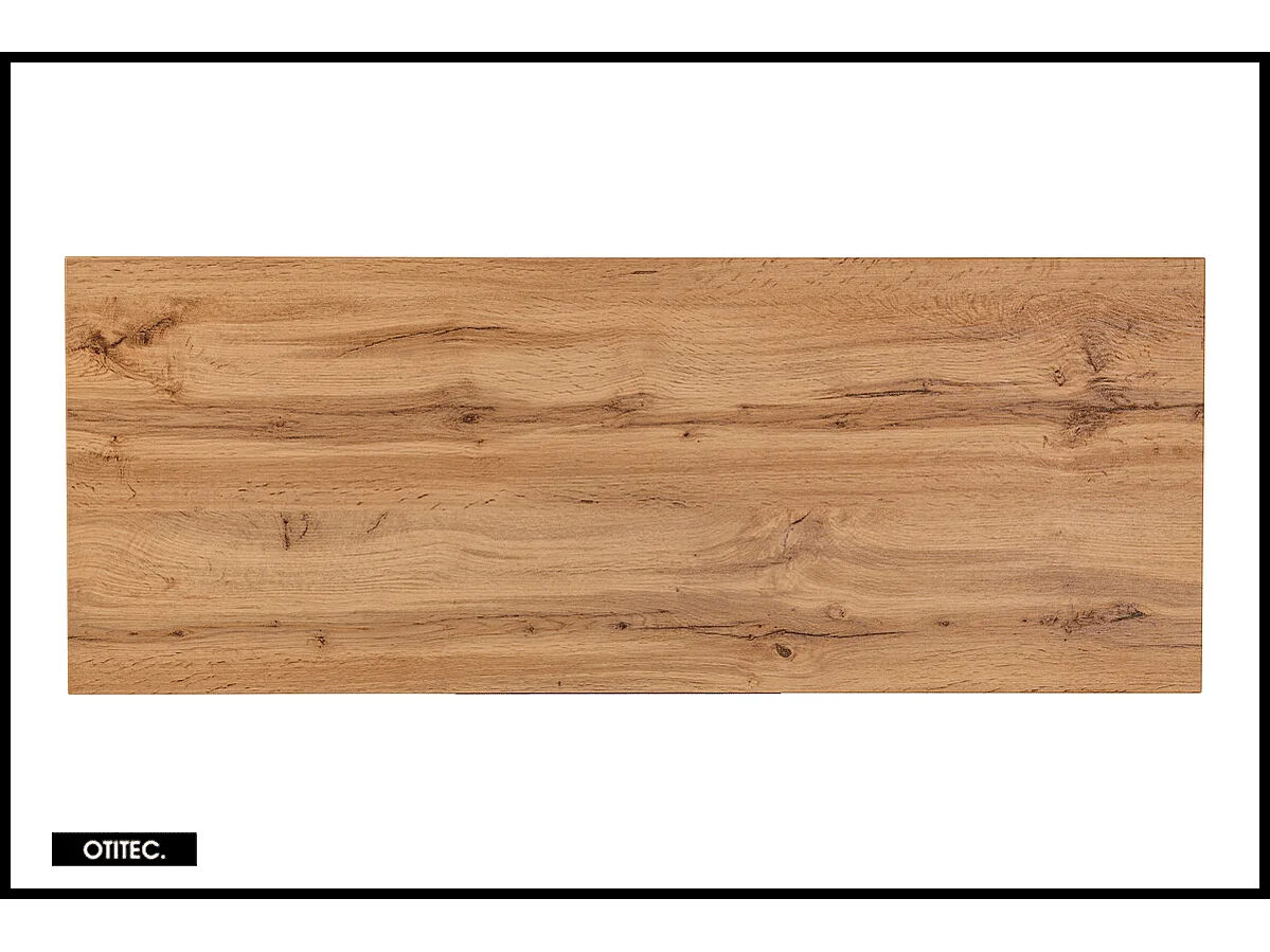 Meuble sous vasque de 80 cm - Oak - 2 tiroirs - LIVA